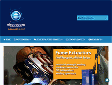 Tablet Screenshot of electrocorp.net